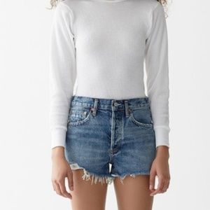 Parker Vintage Loose Fit Cutoff Shorts